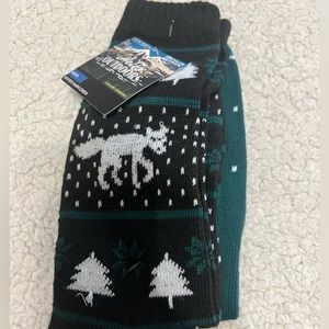2 pair warm winter socks